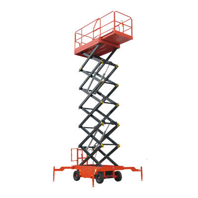 6m - 10m 2000kg mobile kleine elektrische Schere
