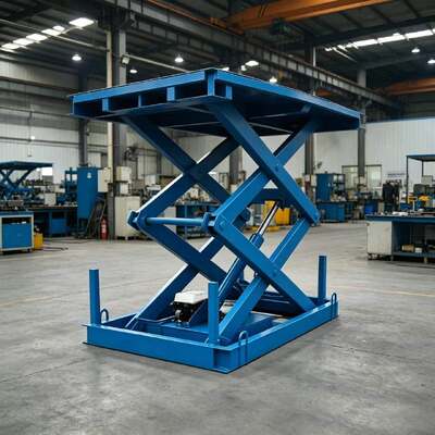 2 Tonnen hoher Hydraulik-Schere-Tisch Festplatte