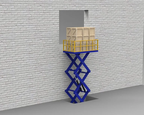 Scissor Dock Leveler Lift Elektrische hydraulische feste Hebeplattform